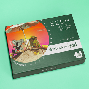 "Sesh On The Beach" Puzzle (with Koala Puffs)