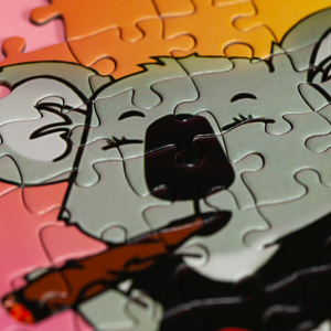 "Sesh On The Beach" Puzzle (with Koala Puffs)