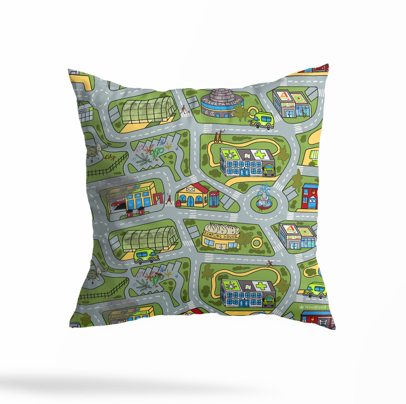 Weedville Pillow